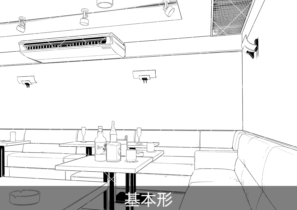 【無料】ナイトラウンジ店内2(アタリ付き)