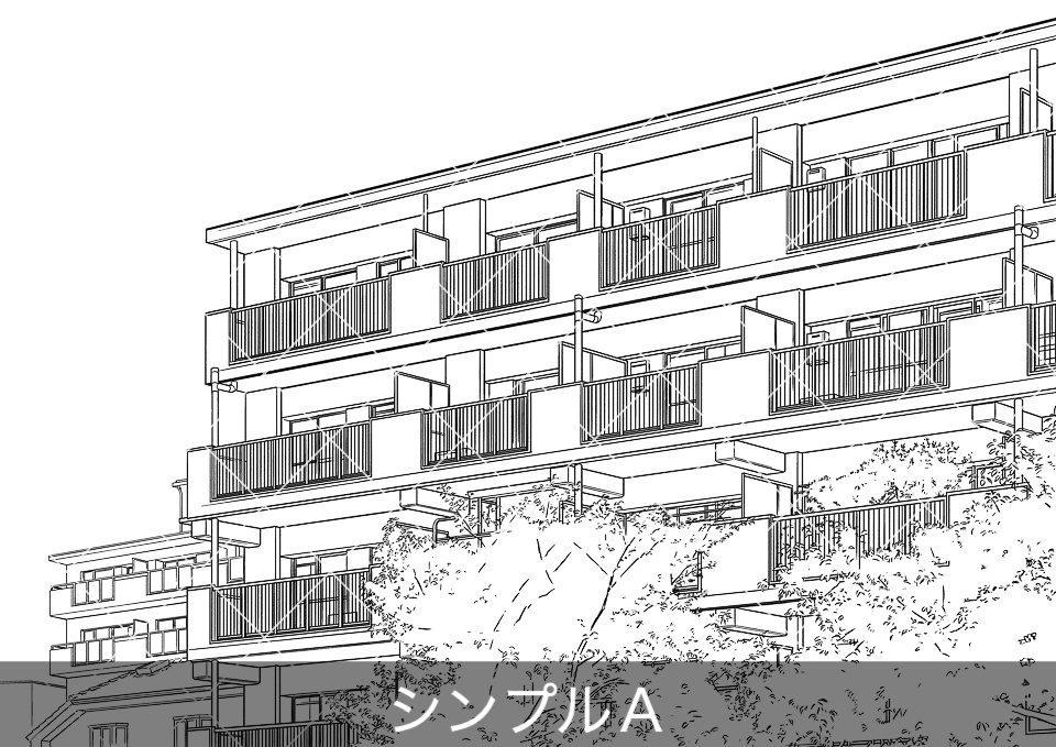 【無料】マンション外観2