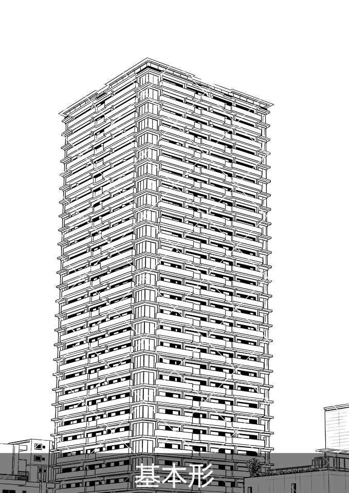 タワーマンション外観