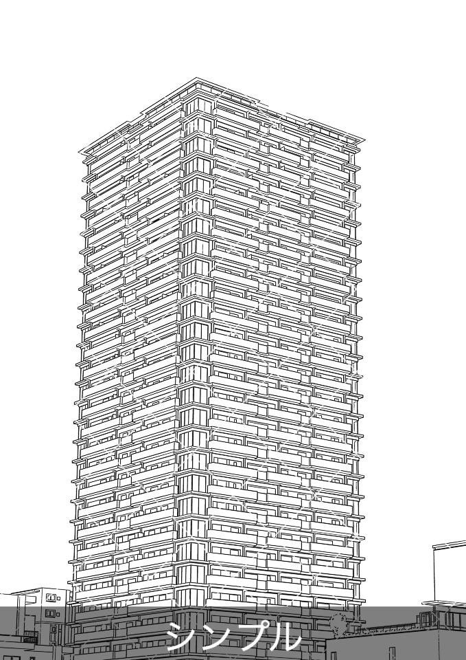 タワーマンション外観