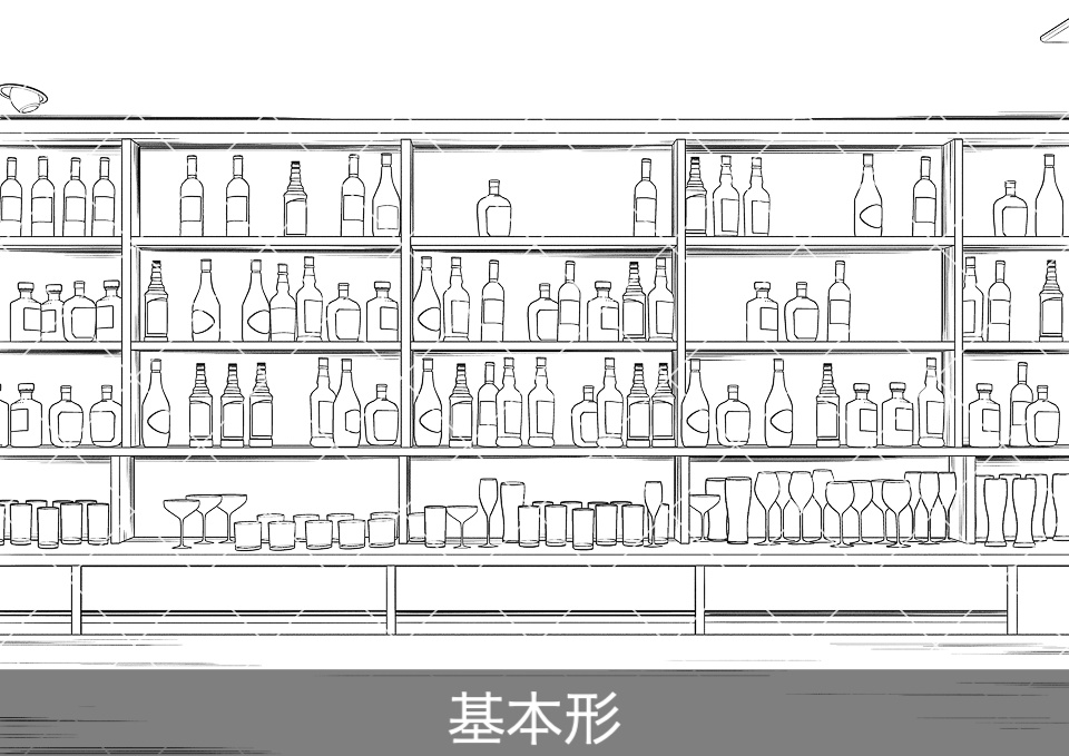 バー店内2(アタリ付き)