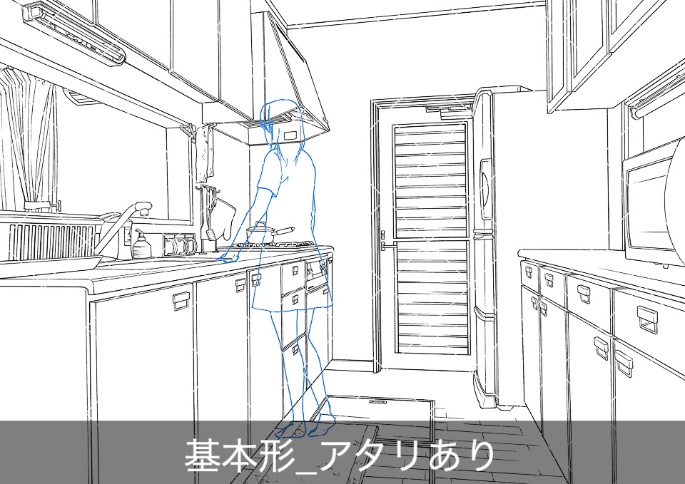 キッチン(アタリ付き)