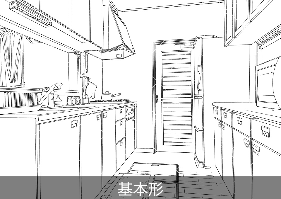 キッチン(アタリ付き)