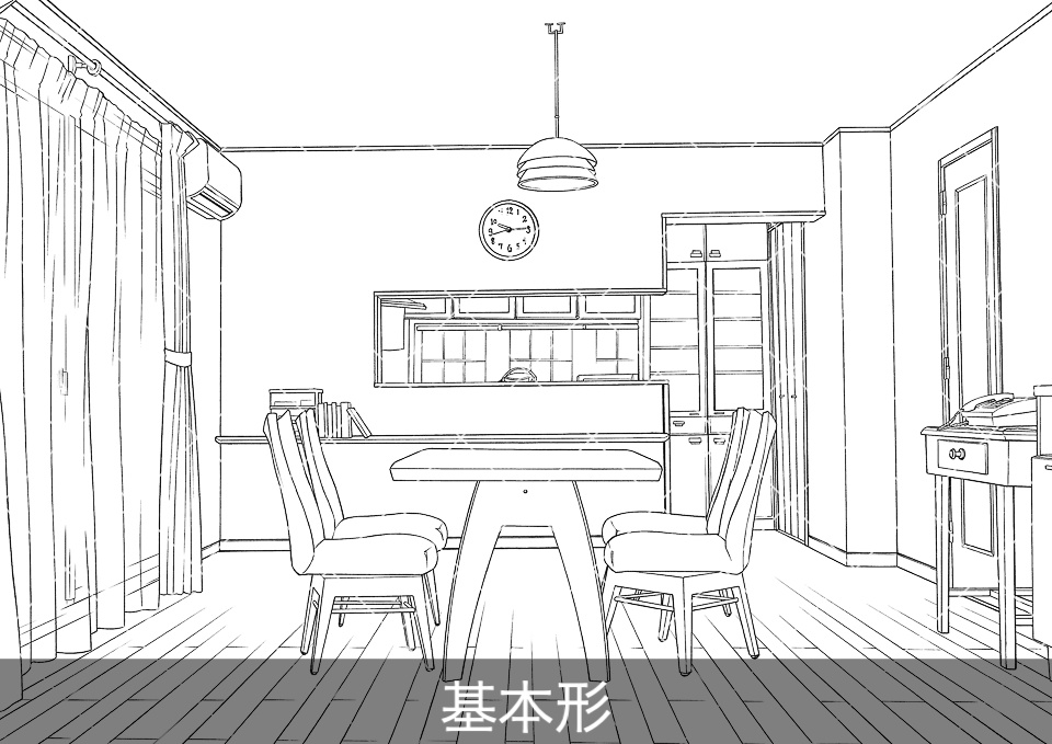 ダイニング2(アタリ付き)