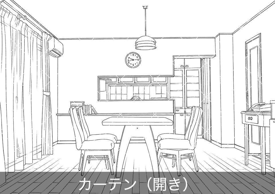 ダイニング2(アタリ付き)
