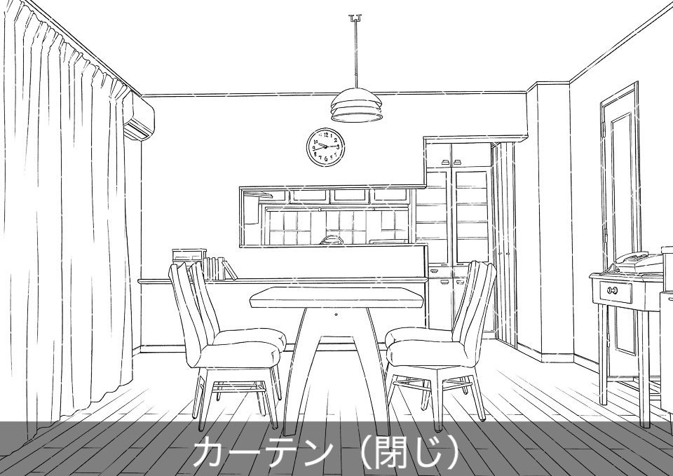 ダイニング2(アタリ付き)