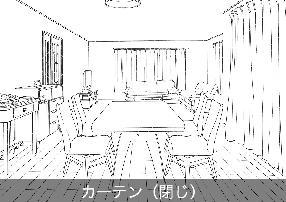 ダイニング3(アタリ付き)