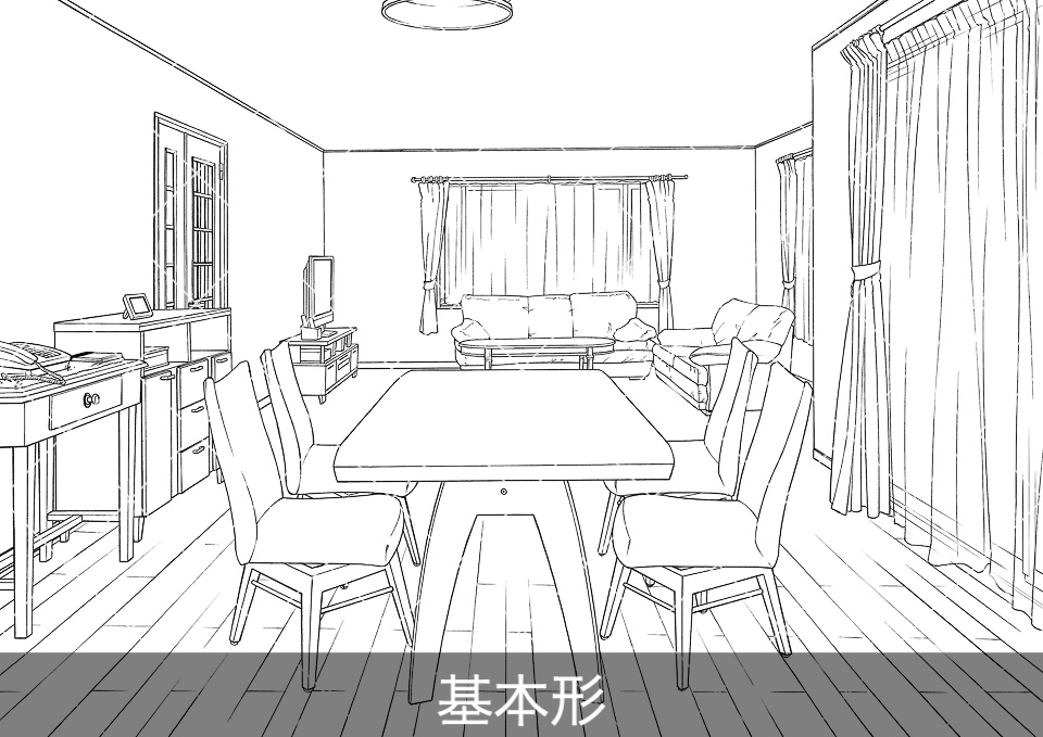 ダイニング3(アタリ付き)