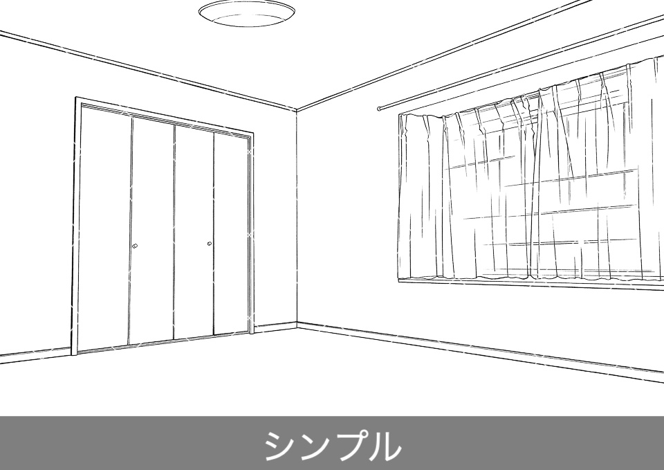 寝室(アタリ付き)