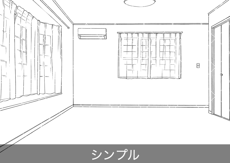 寝室2(アタリ付き)