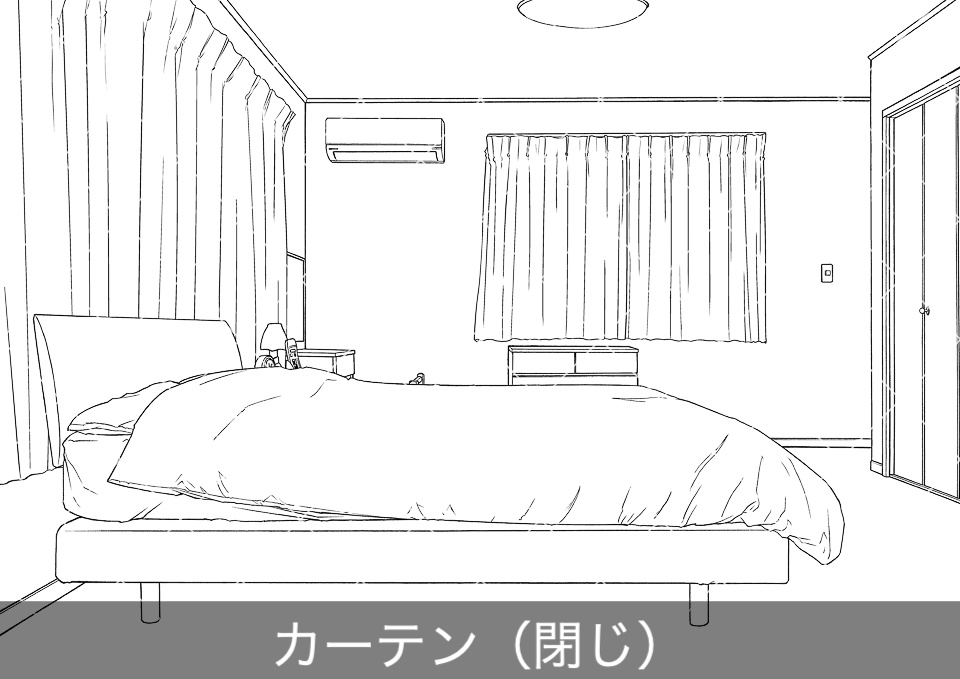 寝室2(アタリ付き)