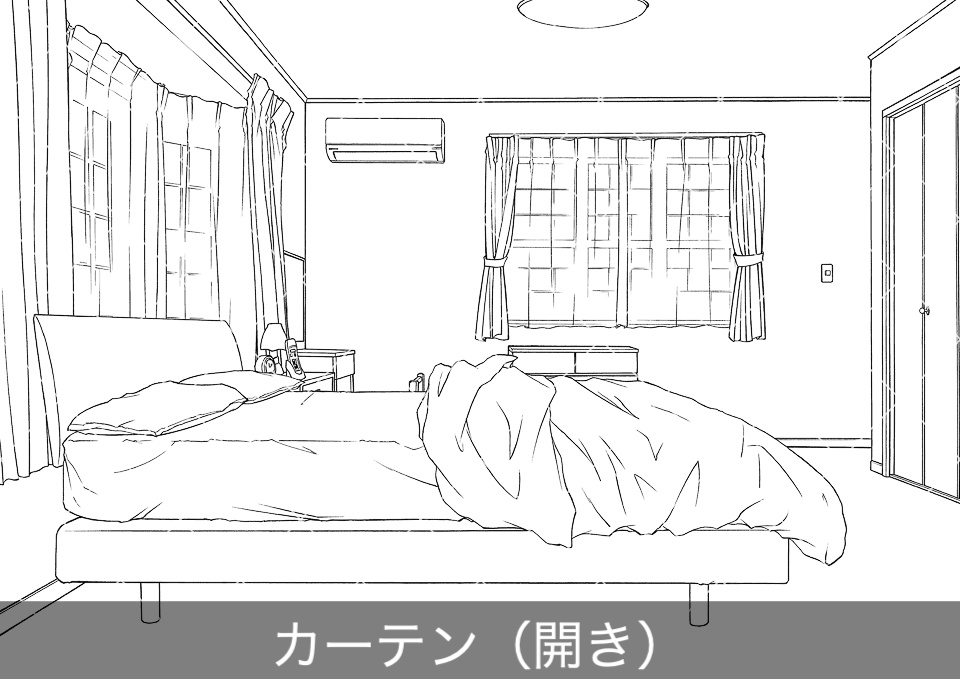 寝室2(アタリ付き)