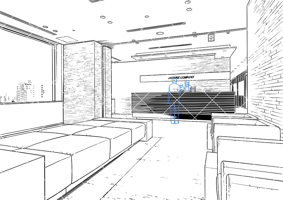 【まとめ割】都会のオフィスセット1