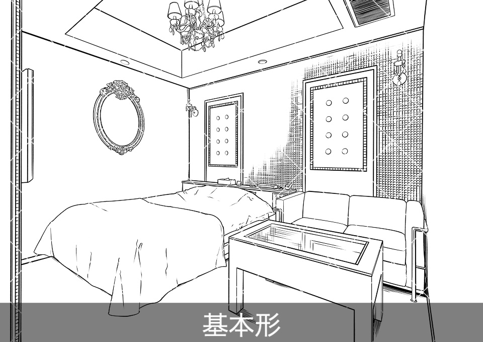 【無料】ラブホテル客室内(アタリ付き)