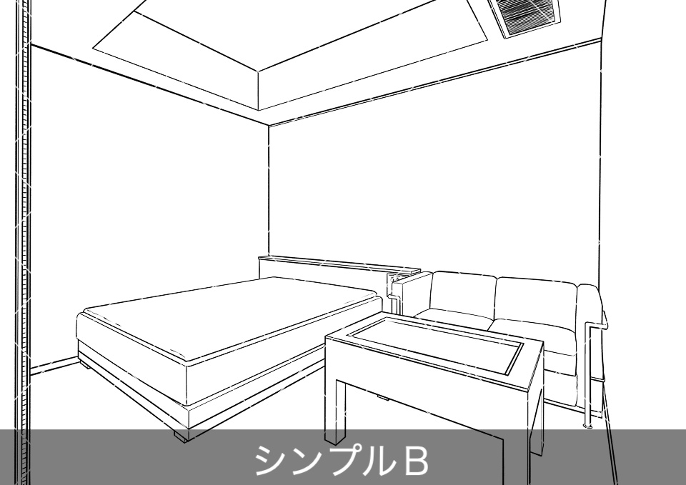 【無料】ラブホテル客室内(アタリ付き)