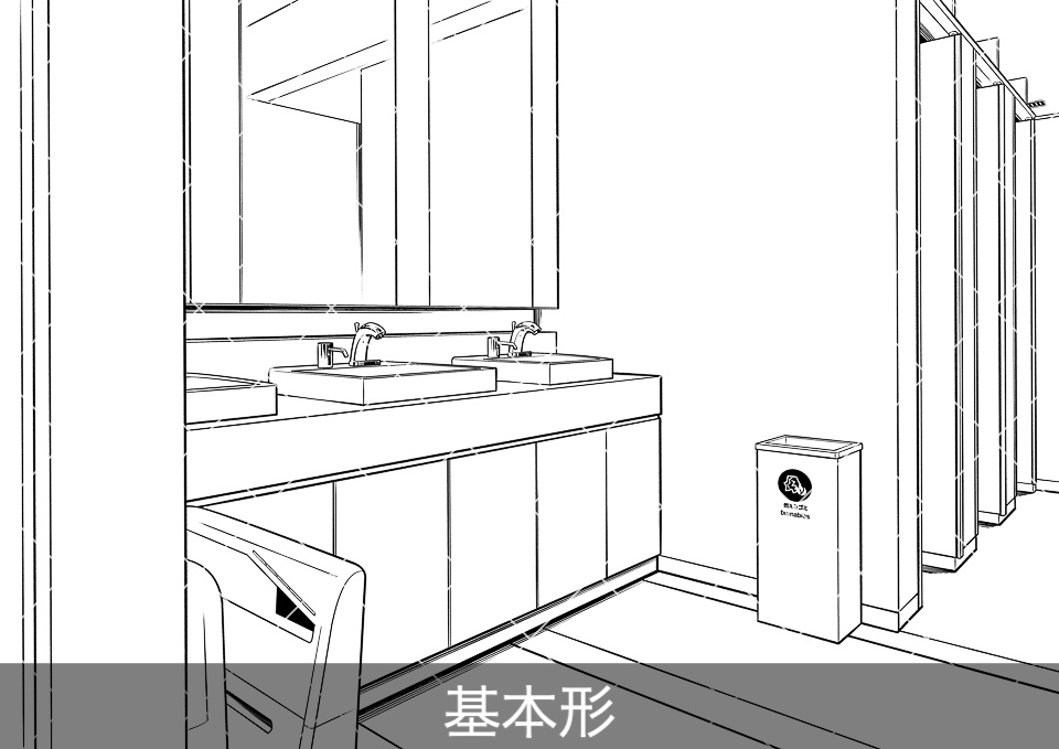 【無料】オフィス女性トイレ(アタリ付き)