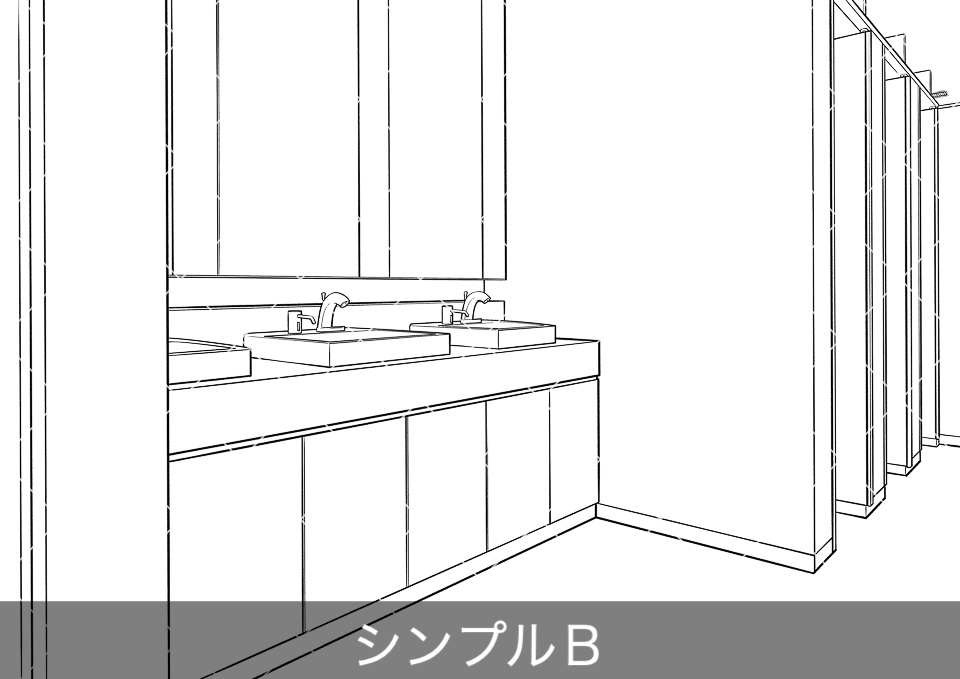 【無料】オフィス女性トイレ(アタリ付き)