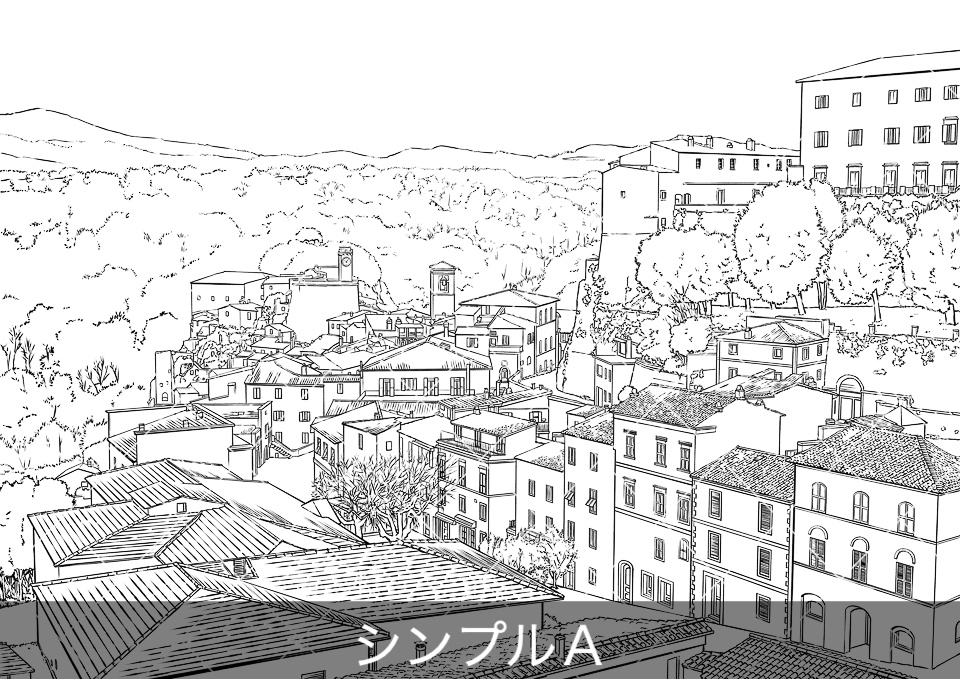 ヨーロッパ・旧市街の眺望2