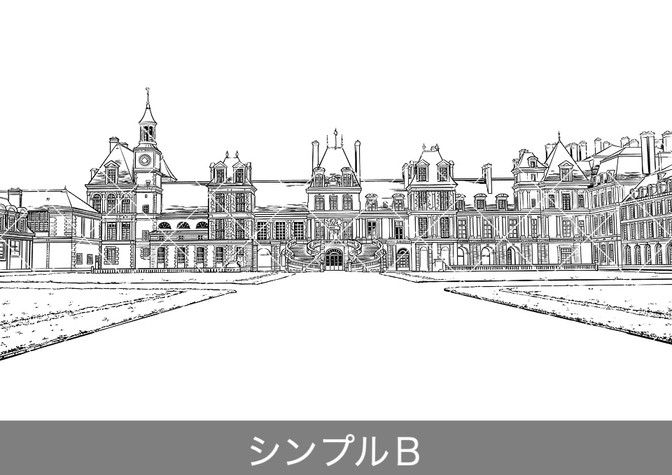 ヨーロッパ・宮殿の外観2