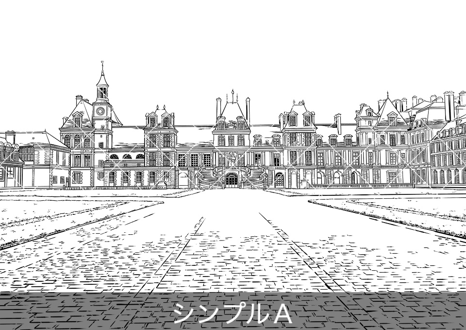 ヨーロッパ・宮殿の外観2