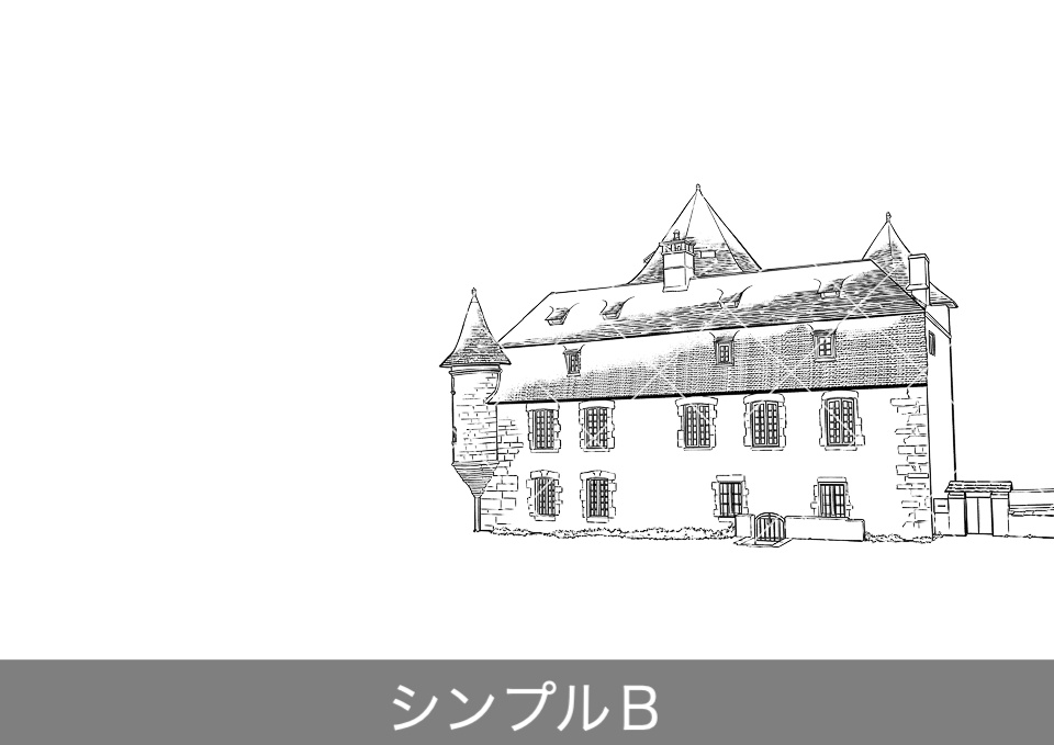 ヨーロッパ・洋館の外観3