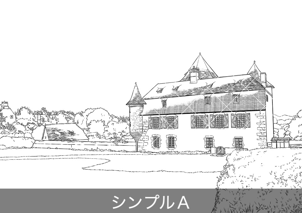 ヨーロッパ・洋館の外観3