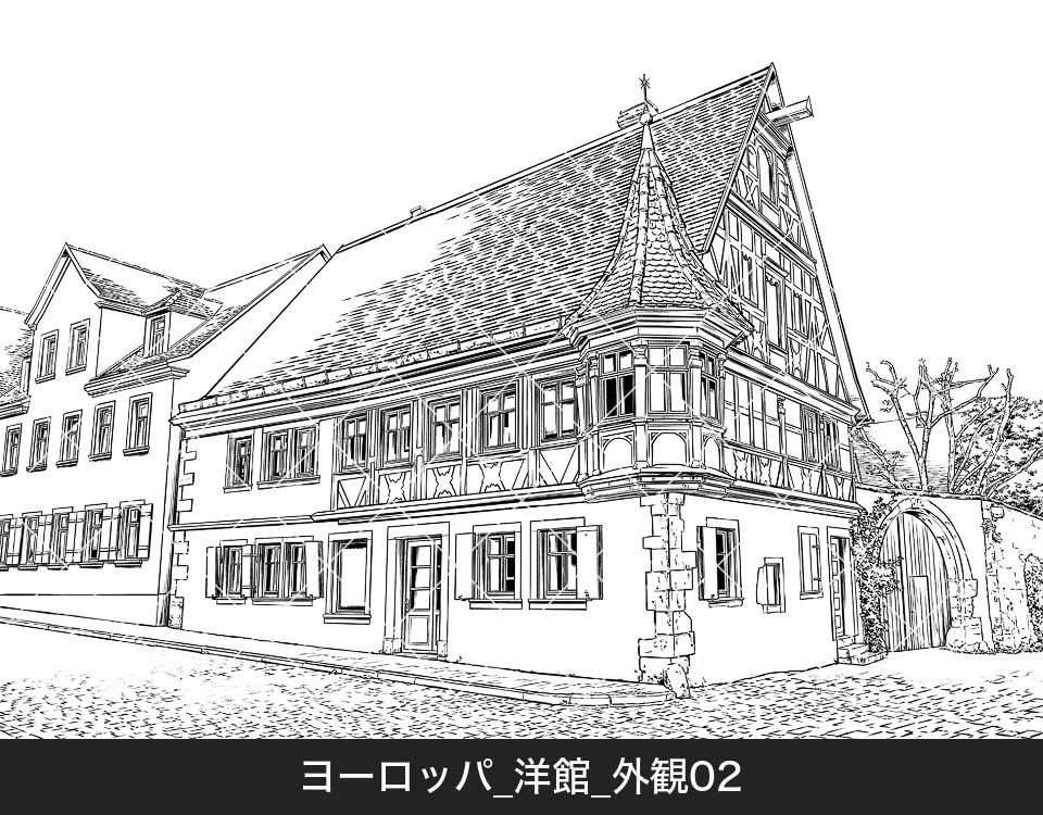 洋館・宮殿・田舎道セット