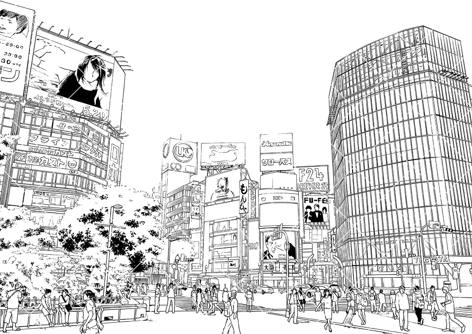 【まとめ割】都会の繁華街セット2