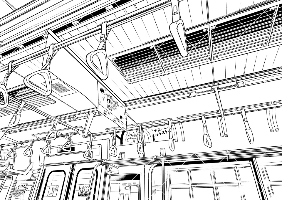 電車の天井