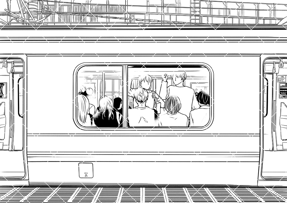 【まとめ割】電車の中セット1