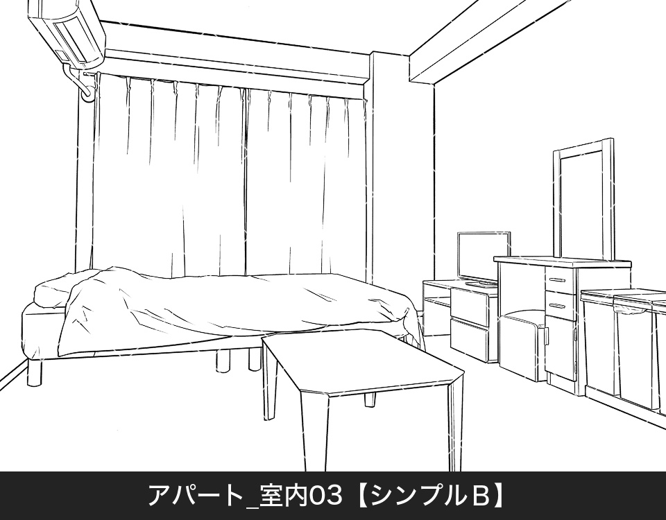 【無料期間中】アパート室内3(アタリ付き)