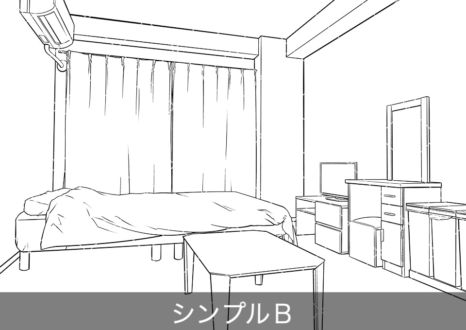 アパート室内3(アタリ付き)