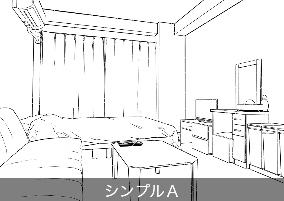 アパート室内3(アタリ付き)