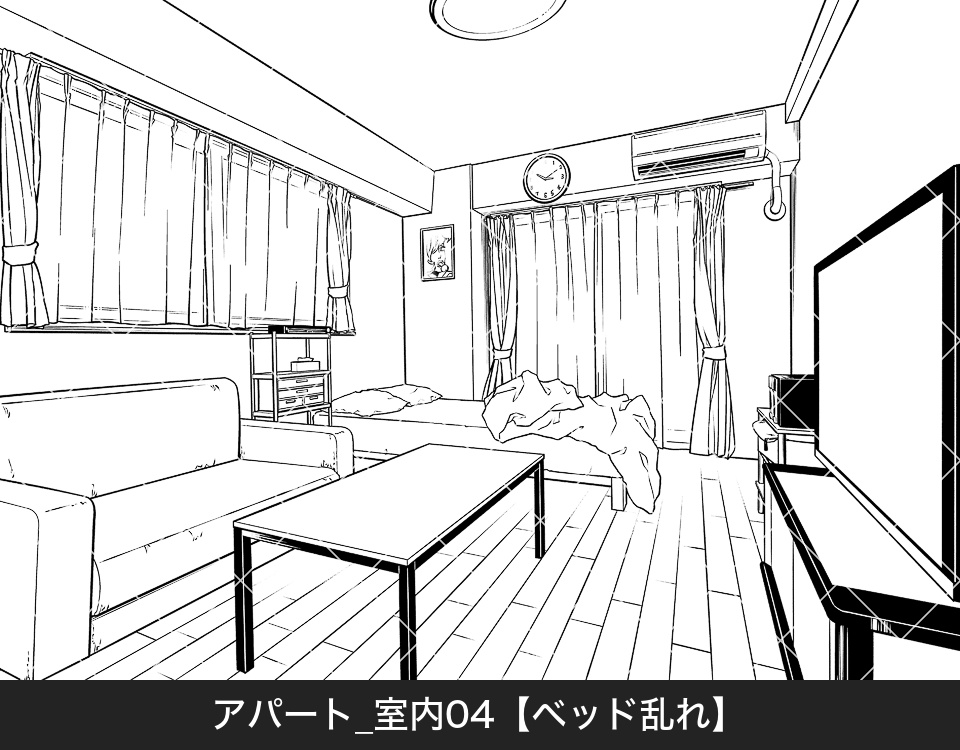 アパート室内4(アタリ付き)