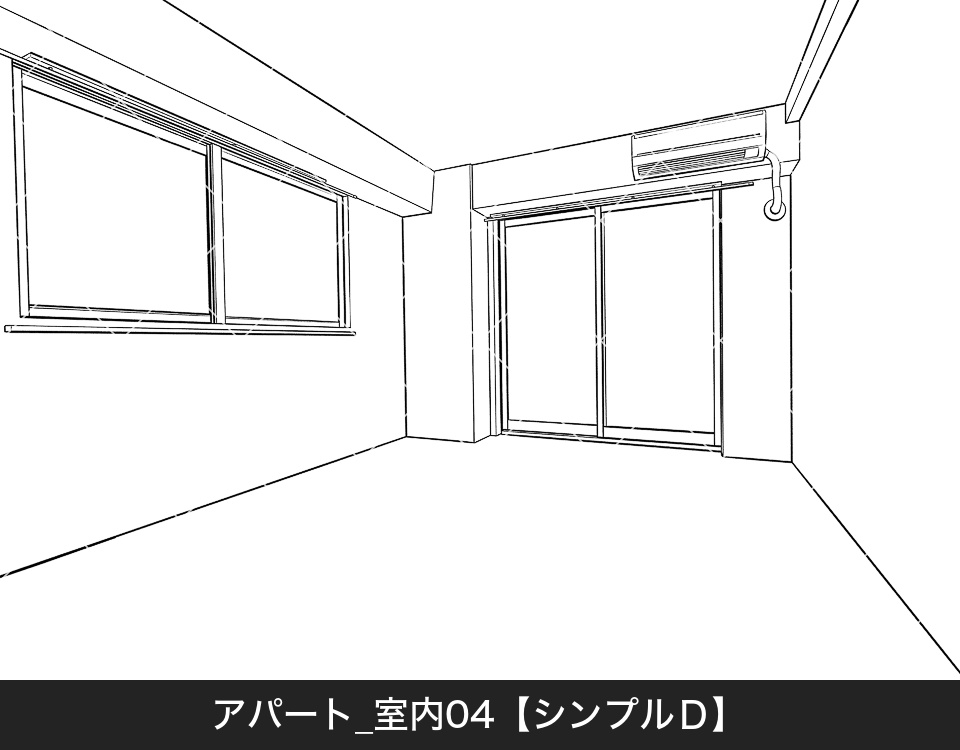 アパート室内4(アタリ付き)