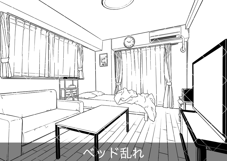 アパート室内4(アタリ付き)