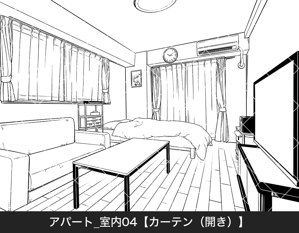 アパート室内4(アタリ付き)