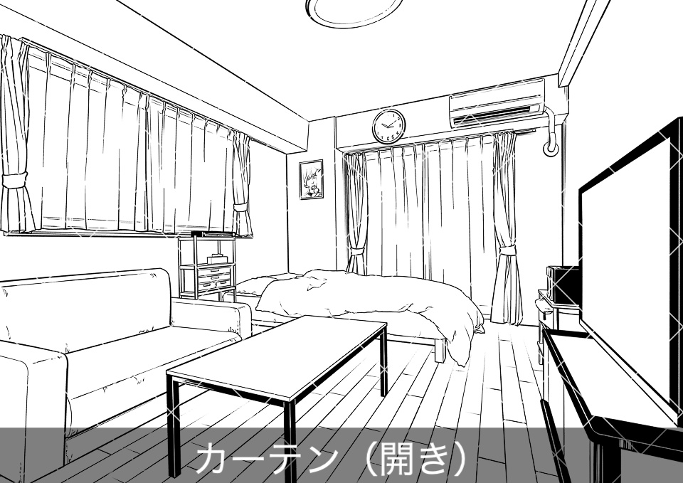 アパート室内4(アタリ付き)