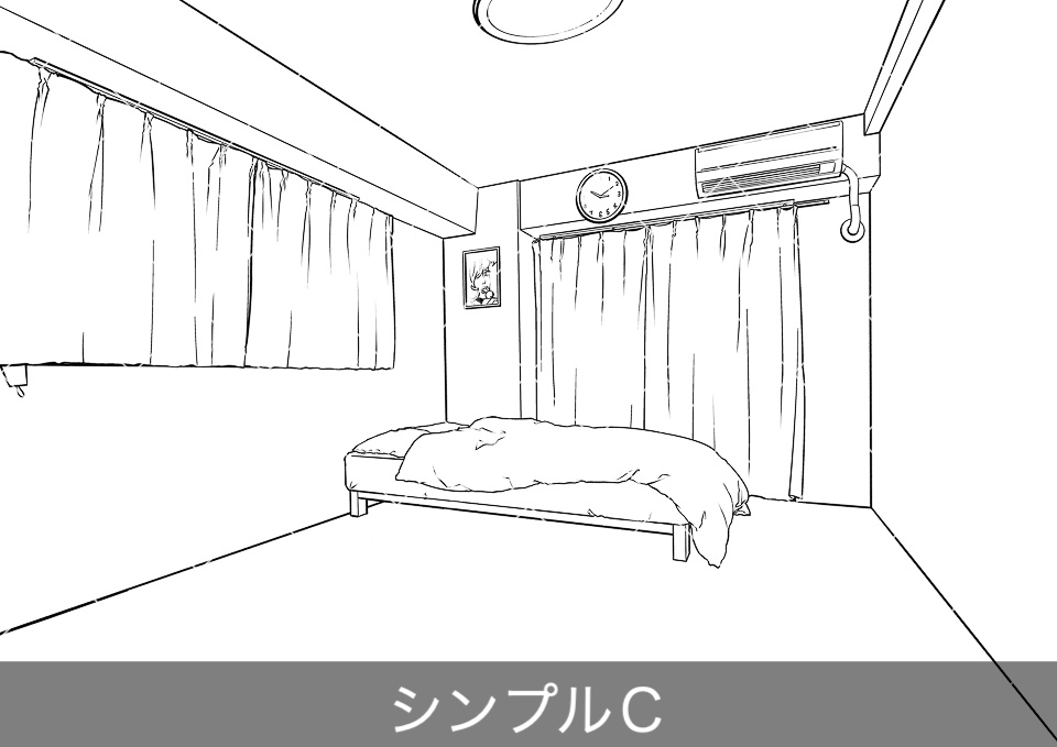 アパート室内4(アタリ付き)