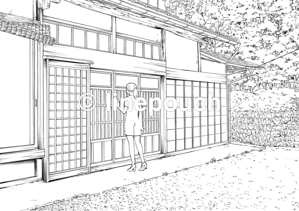 日本家屋の外観2