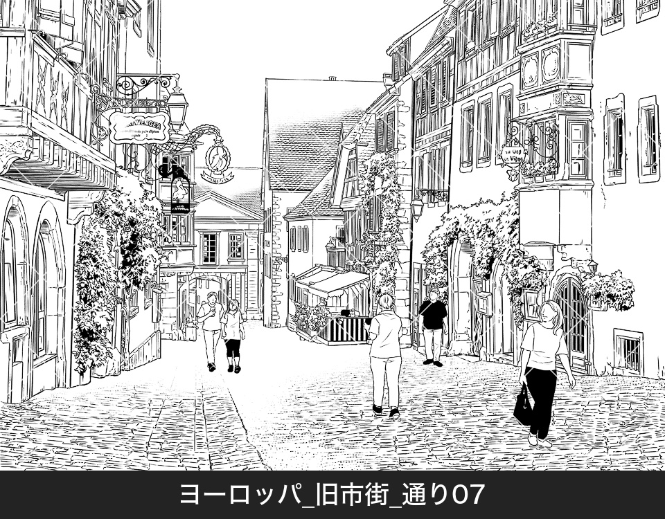 【まとめ割】ヨーロッパ街並セット1