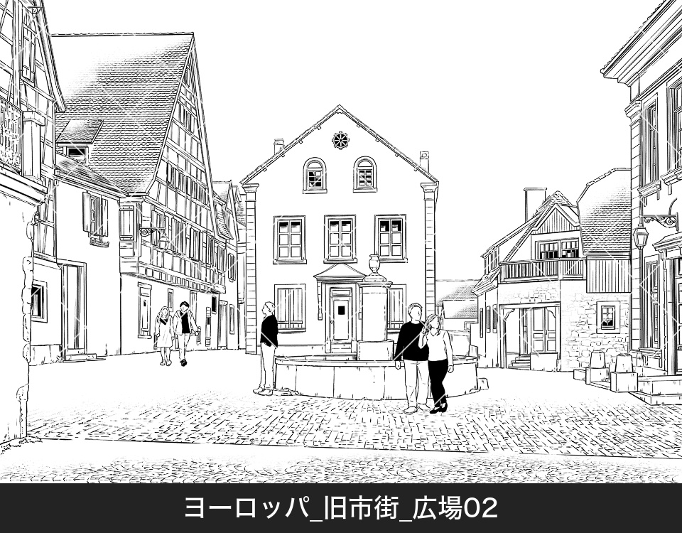 【まとめ割】ヨーロッパ街並セット1