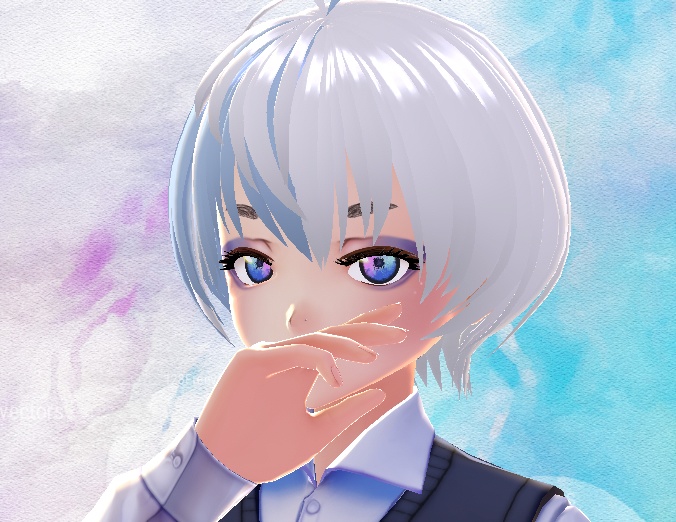 Vroid - Watercolour/Spraypaint Eyes Texture