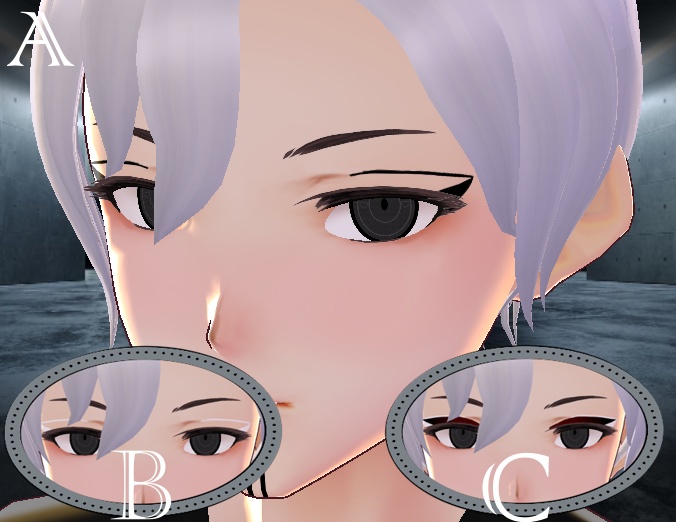 Vroid - Graphic Liner Set 1 Texture