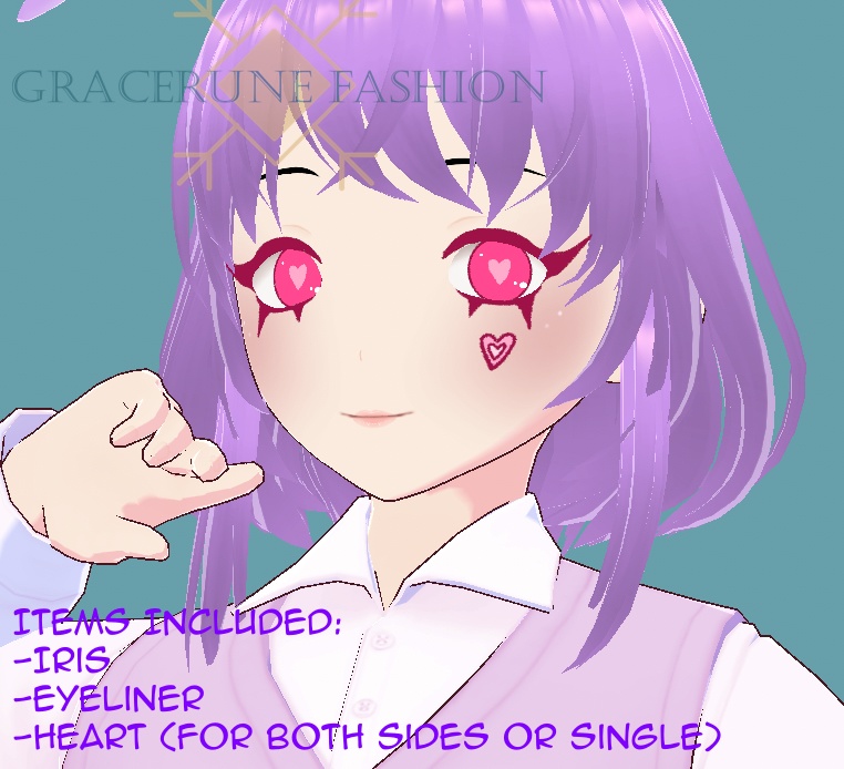 Vroid Texture - Love Lust Set