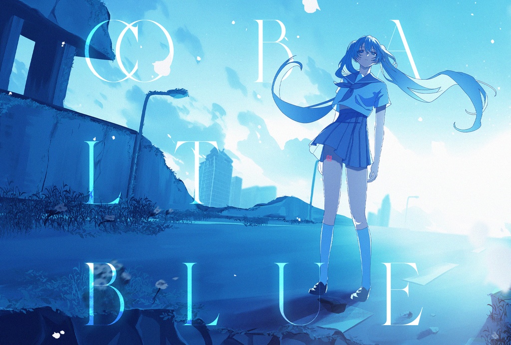 【NEW】ポストカード -COBALT BLUE-