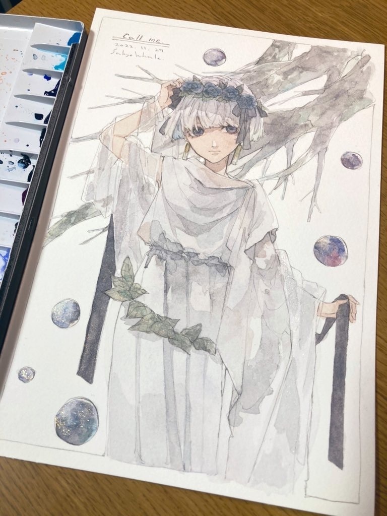 【原画】Call me.