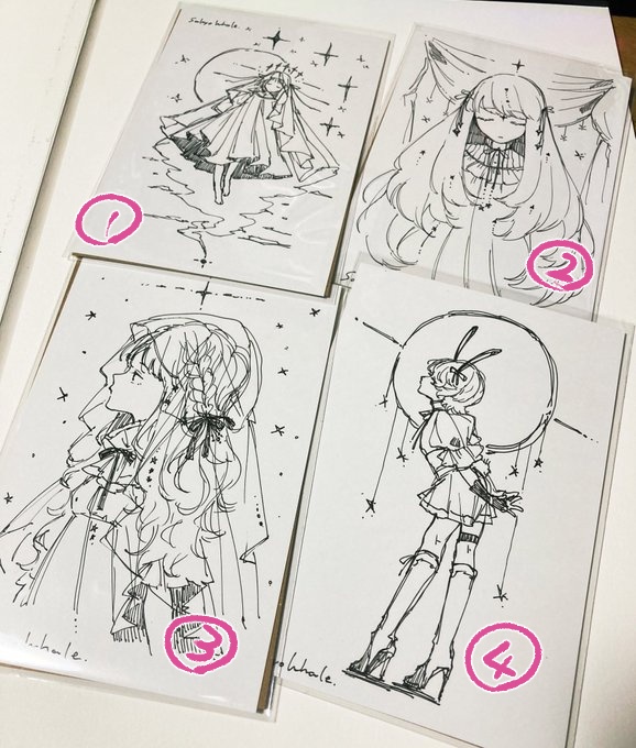 【COMITIA144】drawing①～④