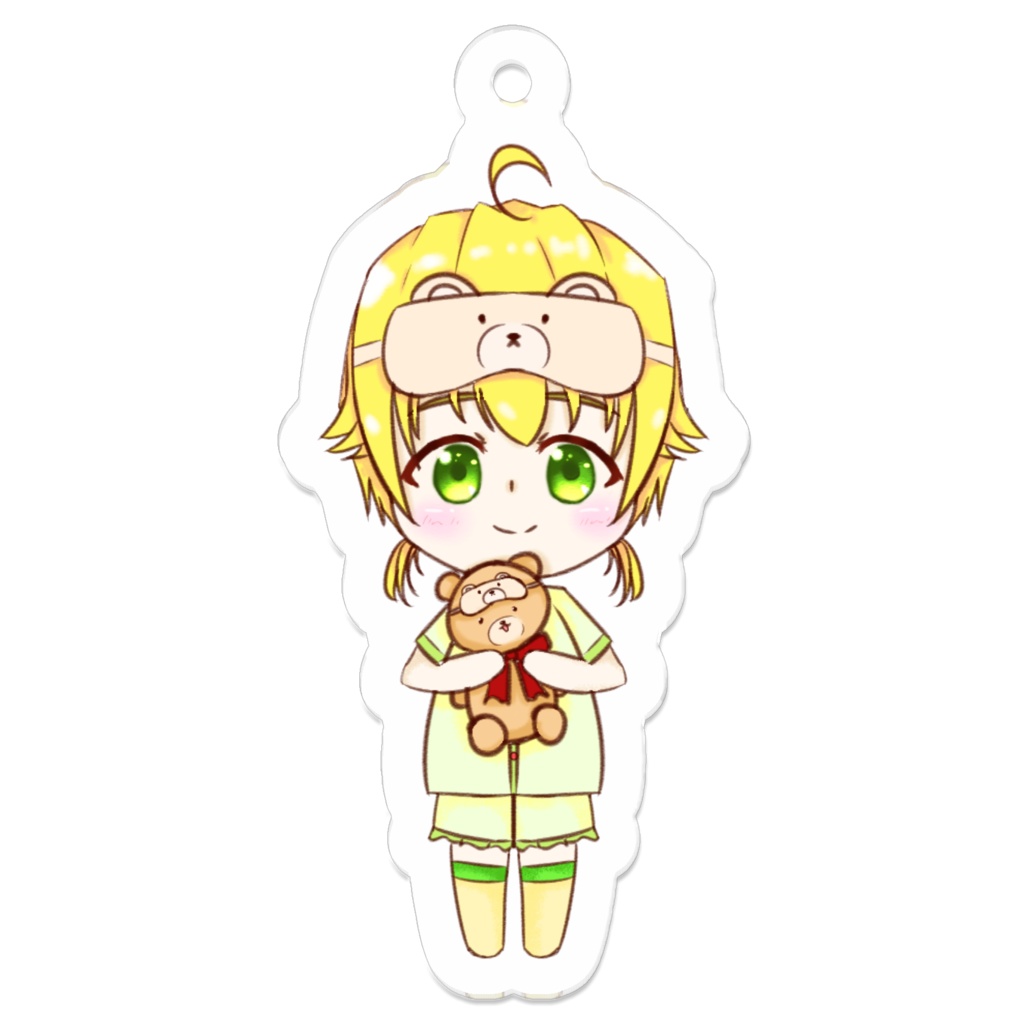 【2周年記念】ゆず&てっちゃんアクリルキーホルダー