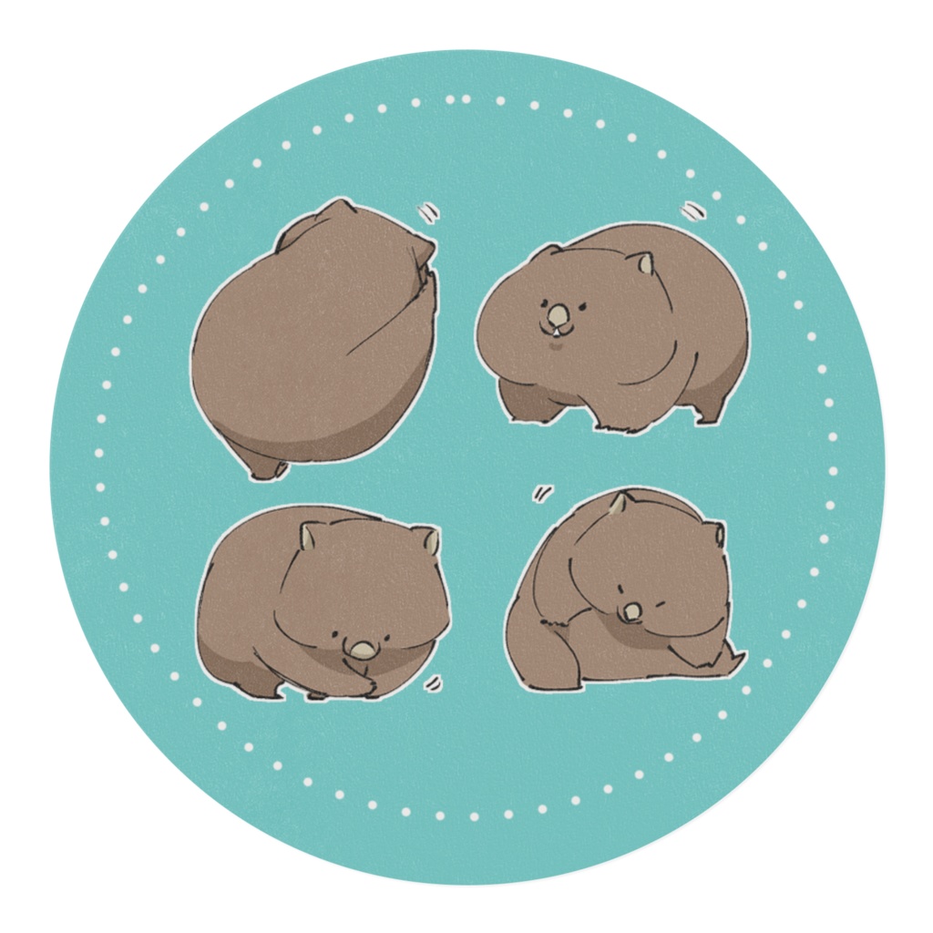 かきかきウォンバット